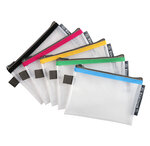Pochette À Fermeture Éclair En Plastique Souple - X 10 - Exacompta
