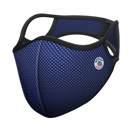 Masque anti-pollution FFP2 bleu taille L (homme & femme)