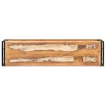 vidaXL Meuble TV 120x30x40 cm Bois de récupération massif