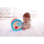 HAPE Jouet d'éveil musical en bois - Tambour de bébé