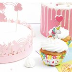 8 Bougies "Licorne"