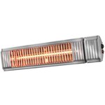 Eurom chauffage pour patio "golden 2000 amber smart" 2000 w argenté