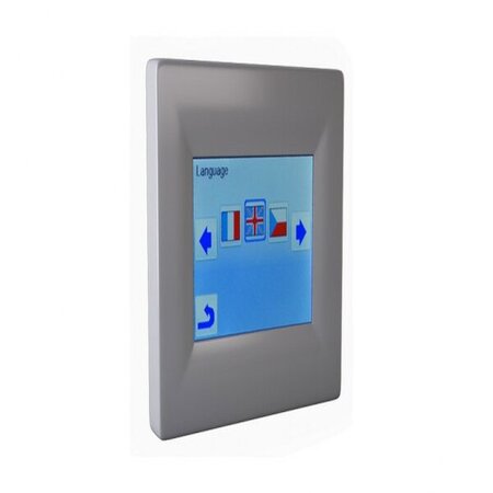 Thermostat argent TFT610 program. + sonde de sol - IP21 - 230V - 10A