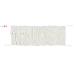 Tapis ethnique laine Enkang ivoire - 70 x 200 cm