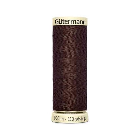 Gütermann Fil à coudre 'Allesnäher' SB, 100 m, couleur: brun 694 GÜTERMANN