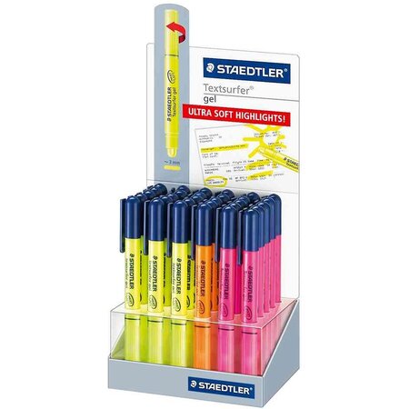 Surligneur 'textsurfer gel' présentoir de 30 staedtler