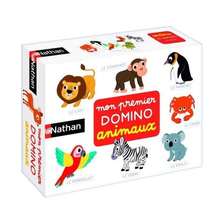 Nathan - mon premier domino animaux