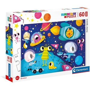 Clementoni - 26464 - SuperColor 60 pieces Maxi - Outer Space