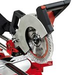 Scie à onglet coulissante einhell te-sm 2534 dual