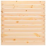 vidaXL Repose-pied de jardin 70x70x30 cm bois de pin solide