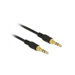 Câble Audio Jack 3,5 mm Noir M/M 2 m Noir DELOCK