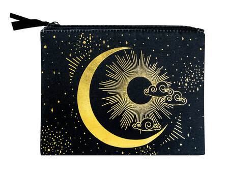 Pochette 20 x 15 cm noire - Éclipse