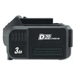 Draper tools batterie lithium-ion d20 3ah 20v