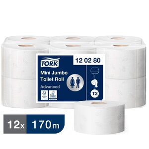 Papier toilette mini jumbo - tork