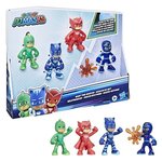 Pyjamasques - pack de 4 figurines - mission de nuit