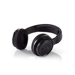 NEDIS HPRF000BK Casque sans Fil - Fréquence radio (RF) - Tour d'oreille - Noir