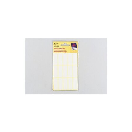 Avery zweckform etiquette multi-usages, 38 x 14 mm, blanc