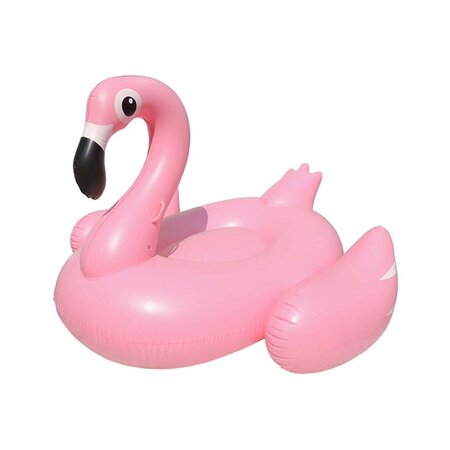 Bouée gonflable géante flamant rose 188 cm