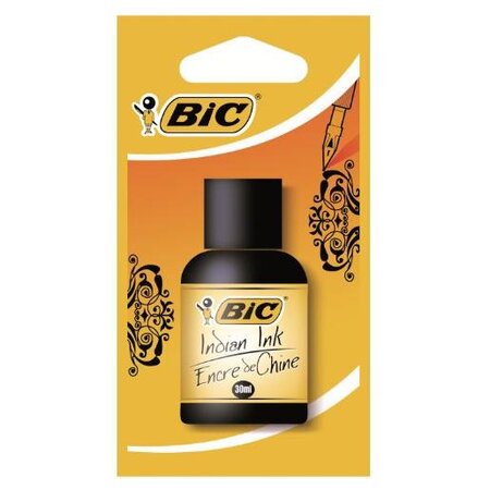 Flacon Encre de Chine 30 ml Noir Intense BIC