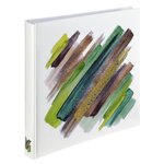 Album photo grand format 'brushstroke'  30x30cm  80 pages blanches hama