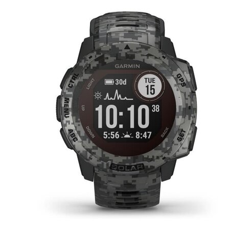 GARMIN Instinct Solar, Graphite Camo