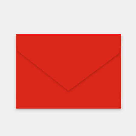 Lot de 50 enveloppes 165x215 mm vélin rouge