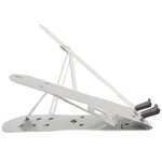DESQ Support pour ordinateur portable 35x24x0 6 cm Aluminium