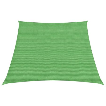 vidaXL Voile d'ombrage 160 g/m² Vert clair 3/4x3 m PEHD