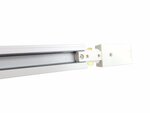 Rail monophasé pour spot led 1m blanc - blanc - silamp
