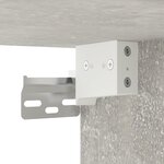 vidaXL Ensemble de meubles TV 7 Pièces Gris béton Bois d'ingénierie