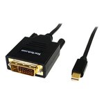 Startech.com câble mini displayport vers dvi de 1 8m - adaptateur mini dp à dvi - vidéo 1080p - passif mdp vers dvi-d single link  mdp ou thunderbolt 1/2 mac/pc vers moniteur/écran dvi