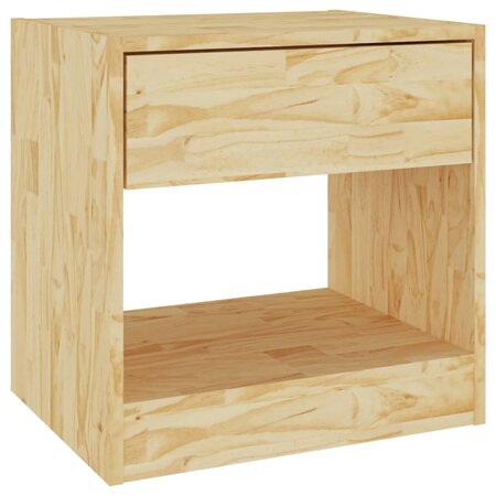 vidaXL Table de chevet 40x31x40 cm Bois de pin massif
