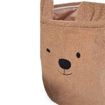 Childhome panier de rangement teddy 30x30x30 cm beige