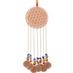 Mobile feng shui et fleur vie 49 cm