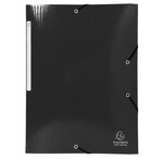 Chemise À Élastiques 3 Rabats Maxi Capacity Carte Lustrée Pelliculée Iderama - A4 - X 40 - Exacompta