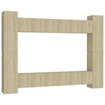 vidaXL Ensemble de meubles TV 10 Pièces Chêne sonoma Aggloméré