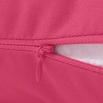 vidaXL Oreiller d'extérieur 2 Pièces 60 x 60 cm Rose
