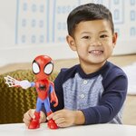 Marvel spidey and his amazing friends - figurine de super-héros spidey format géant pour enfants a partir de 3 ans