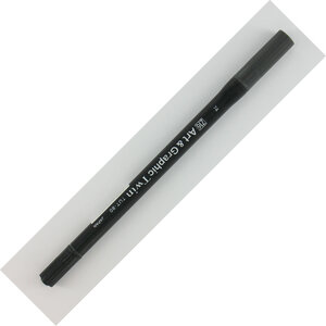 Feutre aquarelle Ton gris N° 74 Double pointe