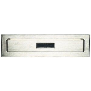 Entrée de boîte aux lettres en inox - Grand format - Decayeux