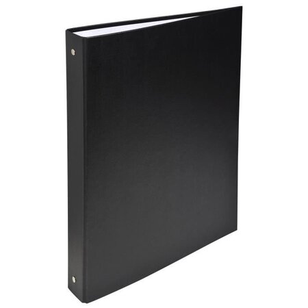 Exacompta - classeur a anneaux - dos 40 mm - 21 x 29 7 - 4 anneaux - remborde plastique 18/10eme - couleur noire