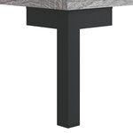 vidaXL Meuble TV sonoma gris 150x30x50 cm bois d'ingénierie