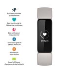 FITBIT - Montre connectée Inspire 2 - Autonomie 10 jours - Blanc