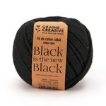 Fil de Coton câblé Noir Idéal pour Macramé  Frange et Knot