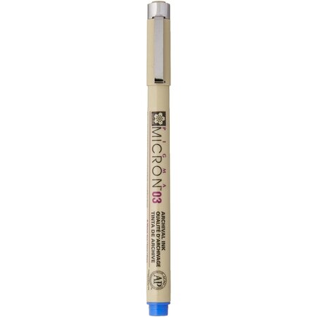 Fineliner pigma micron 03  blau sakura