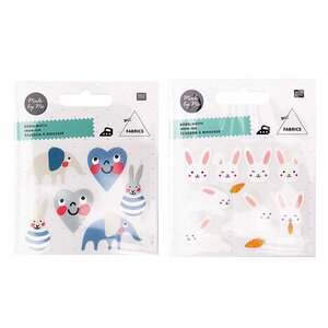 Ecussons à repasser pour enfants - Baby boy + Petits lapins