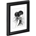 Cadre photo en plastique 'sofia'  noir  30 x 40 cm hama