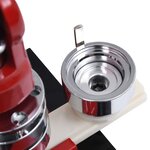 Vidaxl machine à badges avec cutter circulaire 58 mm