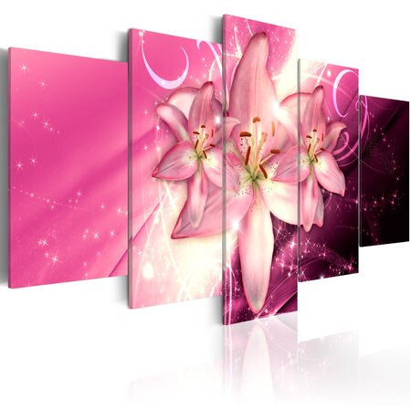 Tableau - pink heaven l x h en cm 200x100