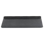 vidaXL Tapis d'escalier auto-adhésifs 15 Pièces 65x24 5x3 5 cm Noir